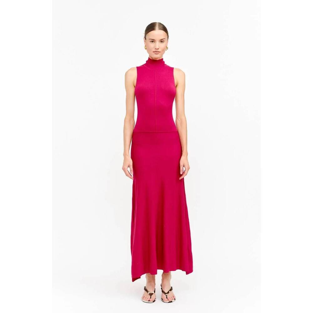 NEW SOFIE THE LABEL capri maxi dress in red
